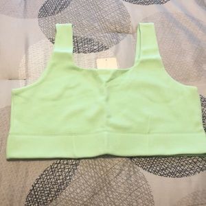 Plus size sports bra